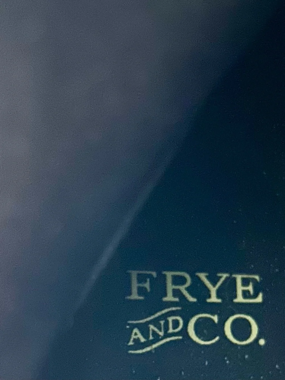 FRYE AND CO. she’s giving